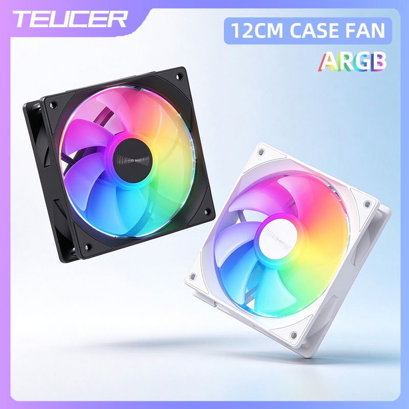 Case Fan Controller - TEUCER FB-12025 12cm ARGB computerkastventilator, 4-pins