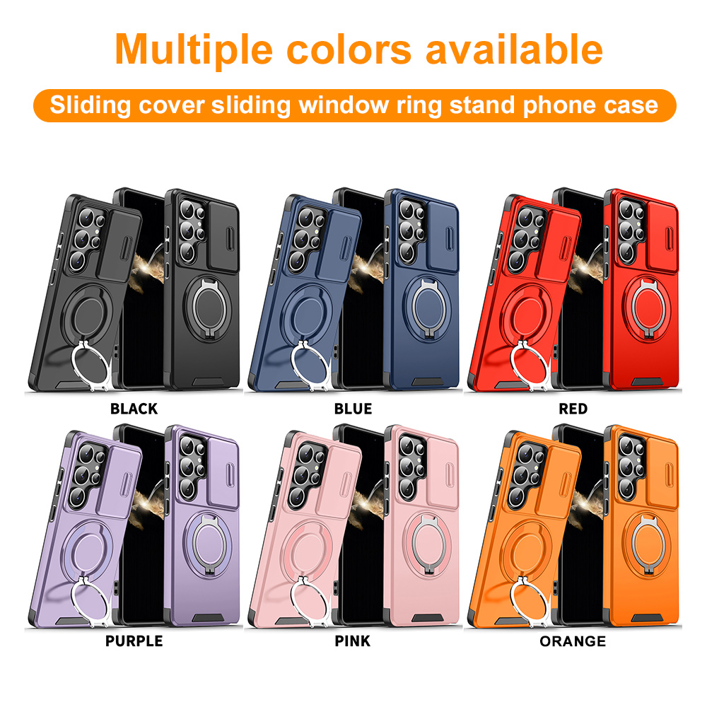Case Fans - Telefoonhoesje met magnetische ringhouder voor Samsung