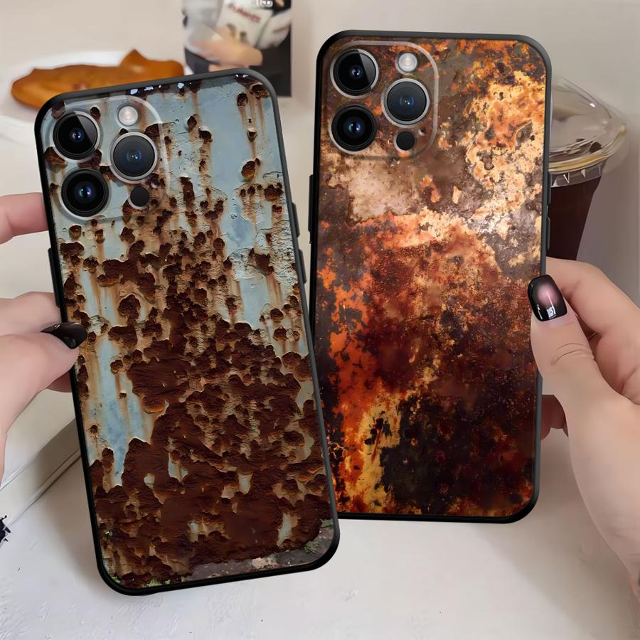 Mini Pc Case - Retro Roest Ontwerp Case voor iPhone