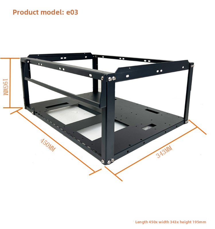 Stapelbare open frame pc-behui - Atx Case recensie en prijs