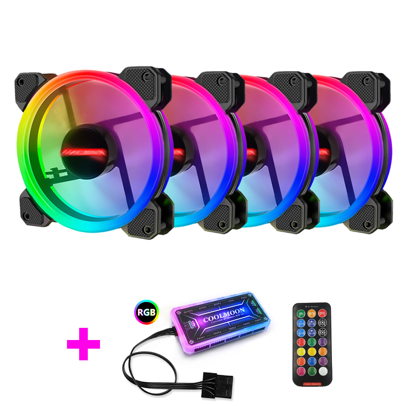 Coolmoon behuizingsventilator, - Case Fan Controller recensie en prijs