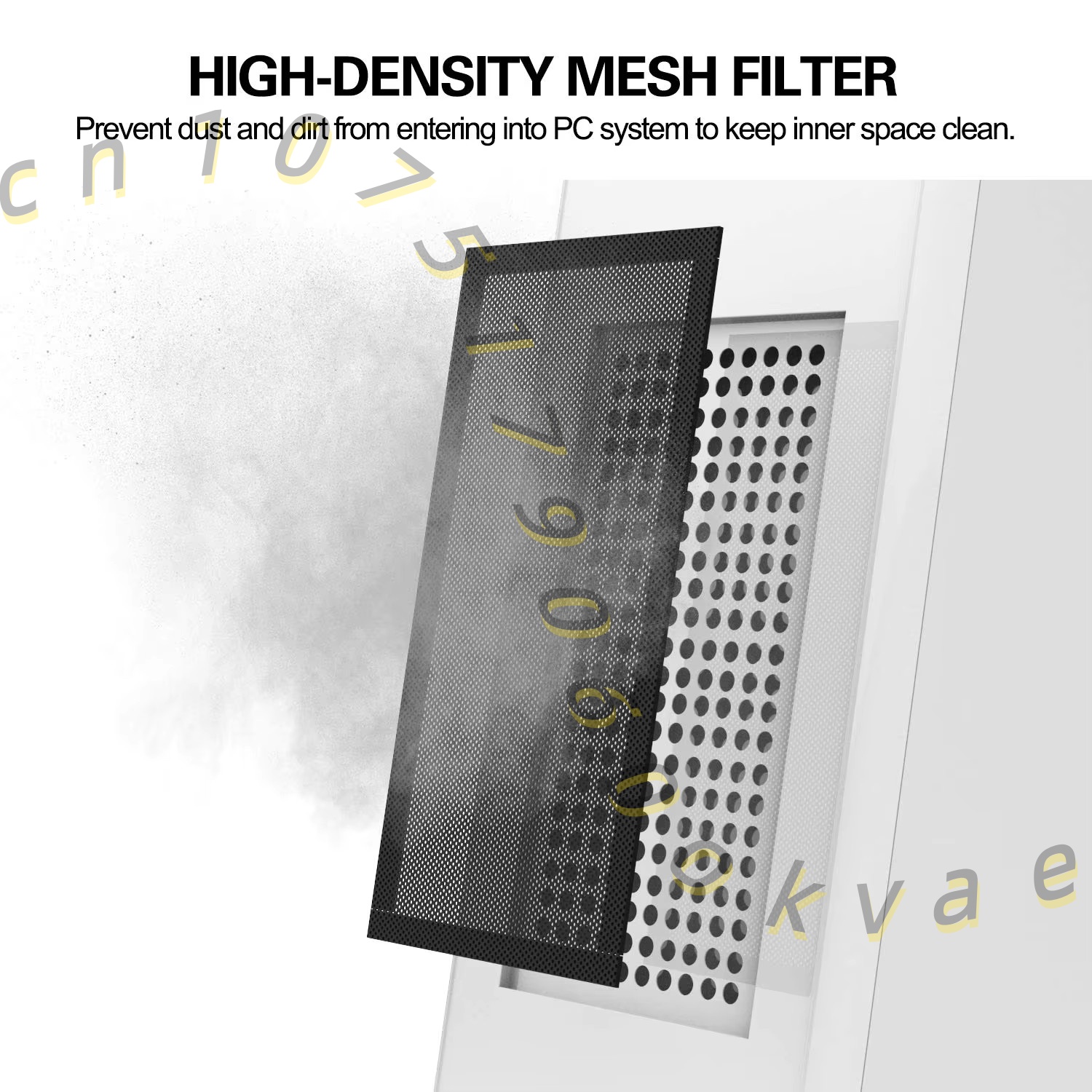 Magnetisch stoffiltergaas voor - Dust Filter Pc recensie en prijs